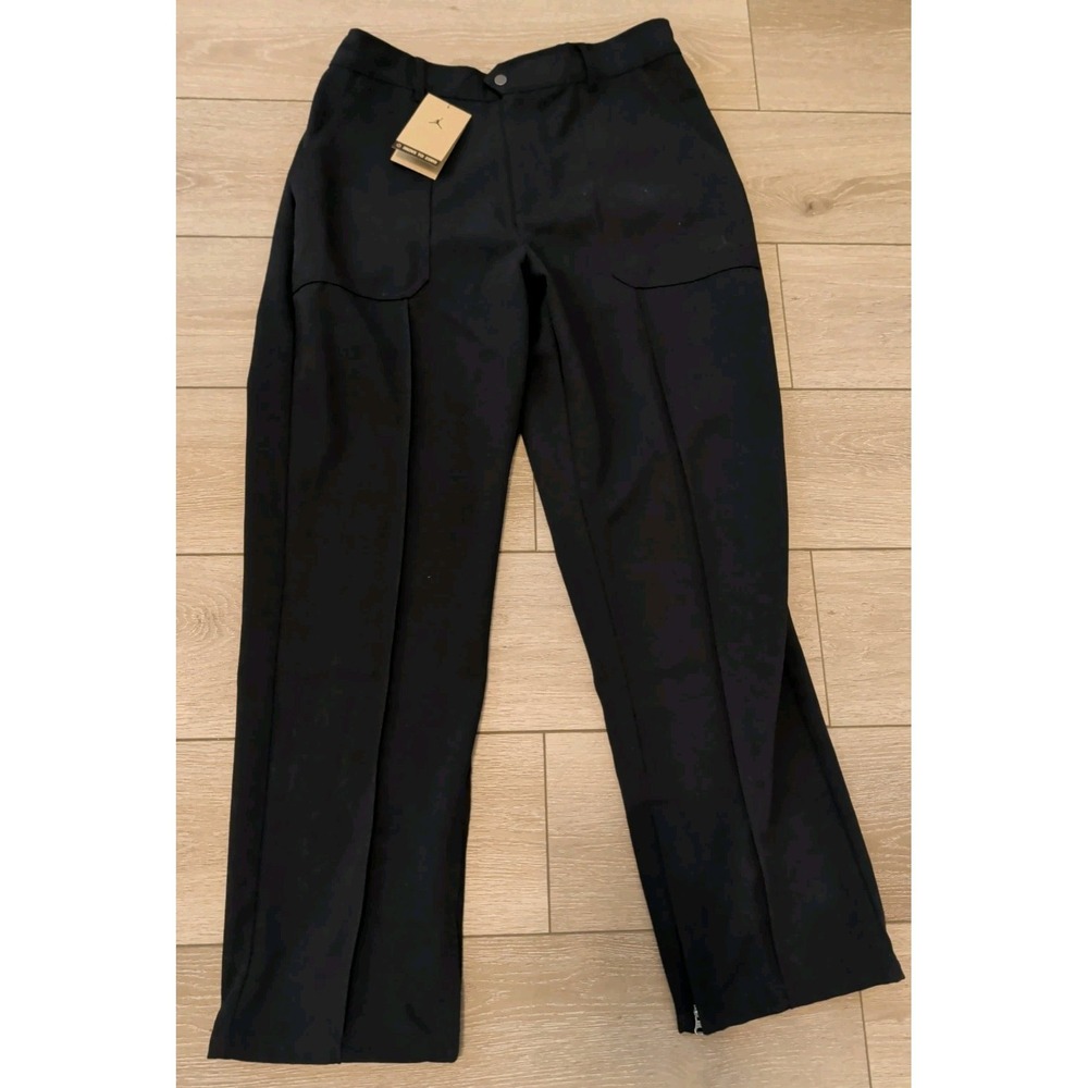 Nike Jordan Women's Size Large Woven Pants FN5446-010 Black NWT